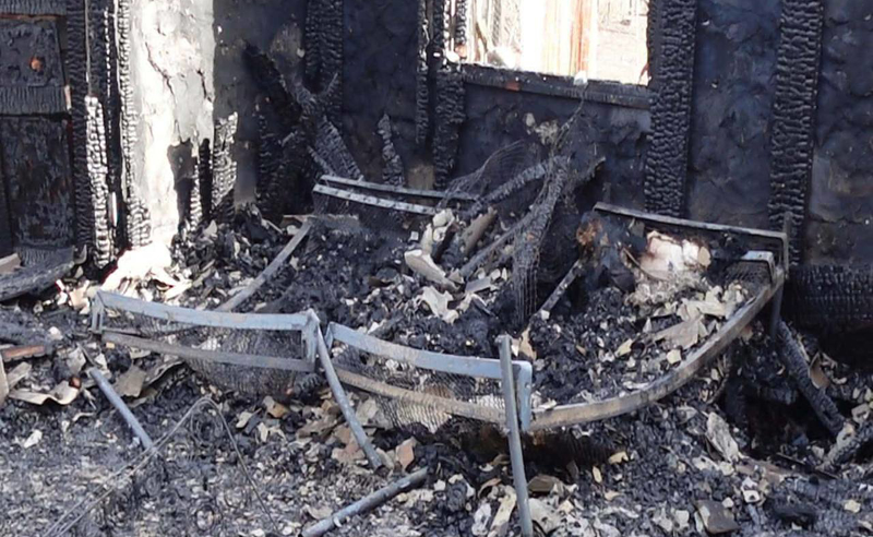 ხანძარს ჩხოროწყუს მუნიციპალიტეტში დედა-შვილის სიცოცხლე ემსხვერპლა