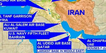 ამერიკული სამხედრო ბაზები ახლო აღმოსავლეთის რეგიონში