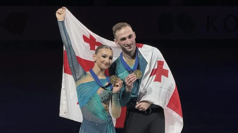 ფიგურული ციგურაობის ევროპის ჩემპიონატზე სპორტულ წყვილებში საქართველომ ოქროს მედალი მოიპოვა