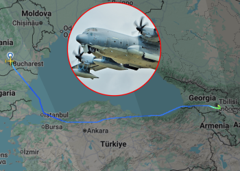 ამერიკული სამხედრო თვითმფრინავი თბილისში დაეშვა