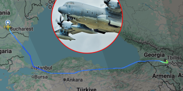 ამერიკული სამხედრო თვითმფრინავი თბილისში დაეშვა