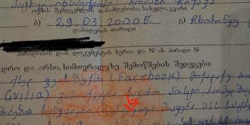 პოლიციელმა აქტივისტს პოსტის გამო უჩივლა – “გაუჭირდა ამ სიტყვის სწორად დაწერა”