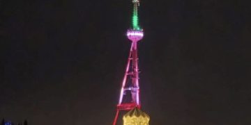 ,, გულთგონთხართა?!” – ,,დაეჭირათ” – თბილისის ანძის ირანის დროშის ფერებში განათებაზე