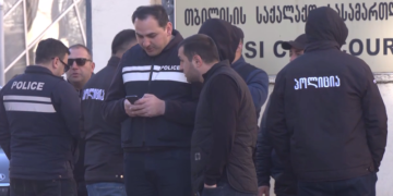 სასამართლოში უსაფრთხოების განსაკუთრებული ზომებია ამოქმედებული – პერიმეტრს კრიმინალური პოლიცია აკონტროლებს