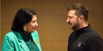 სალომე ზურაბიშვილის მიმართვა უკრაინელ ხალხს