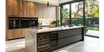 სამზარეულო 2026 – 5 წესი, რომელიც დიდ სამზარეულოს მყუდრო, კომფორტულ ოთახად აქცევს