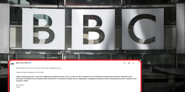 BBC-მ „ქართული ოცნების“ სარჩელს პასუხი გასცა