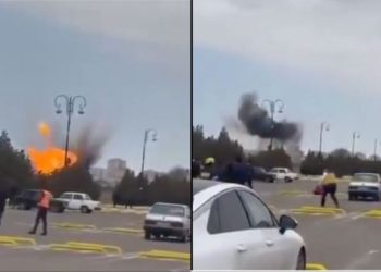 გავრცელებული ინფორმაციით, აზერბაიჯანში ირანული დრონი ჩამოვარდა