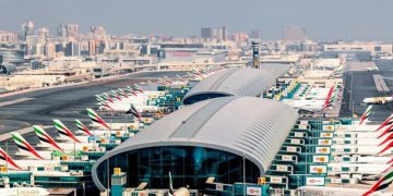 დუბაის საერთაშორისო აეროპორტმა ფრენები დროებით შეაჩერა
