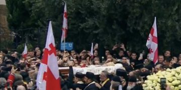 პატრიარქი ილია II სიონის საკათედრო ტაძარში მიასვენეს