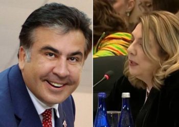 “ზებრის ცოლის გამოსვლაზე გული არ გერევათ? სანდრა 7 ენაზე, როგორც მშობლიურზე, ისე საუბრობდა” – სააკაშვილი