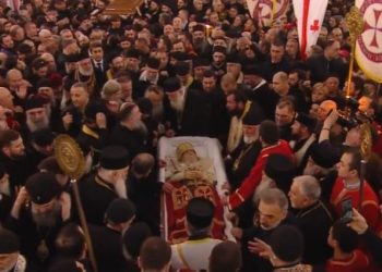 „კვირის მსახურება დაიწყება 09:00 საათზე, მეუფე შიო აღავლენს წირვას, მსოფლიო პატრიარქს 12:00 საათისთვის ველოდებით და წესის აგებაში მიიღებს მონაწილეობას“