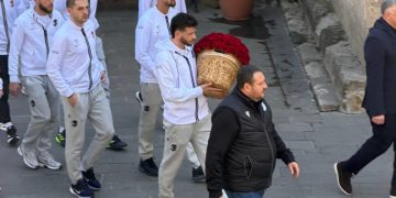 სიონის საპატრიარქო ტაძარში საქართველოს ეროვნული ნაკრების ფეხბურთელები მივიდნენ