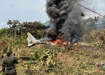 კოლუმბიაში სამხედრო თვითმფრინავის ჩამოვარდა – არიან დაკარგულები და დაშავებულები