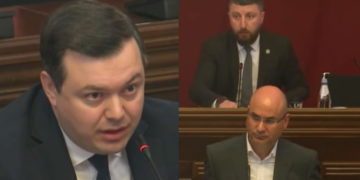 ხმაური და დაპირისპირება პარლამენტში