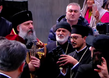 “ცოდვები, შრომა, სინანული, დაფიქრება” – რა თქვა მეუფე შიომ 9 აპრილის მემორიალთან?