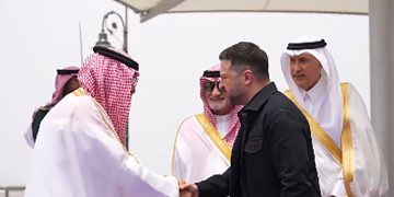 “მნიშვნელოვანია, რომ გაძლიერება ორმხრივი იყოს” – ზელენსკი საუდის არაბეთშია