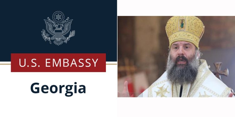 “საქართველოს დამოუკიდებლობის აღდგენის შემდეგ, პატრიარქის პირველად არჩევა ისტორიული მოვლენაა” – აშშ–ის საელჩო