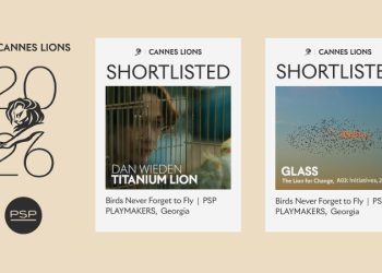 PSP-ს კამპანია Cannes Lions-ის ორ ყველაზე პრესტიჟულ კატეგორიაში მოხვდა