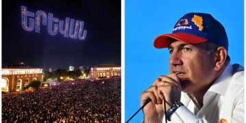 ერევანში ათი ათასობით ადამიანი შეიკრიბა – მზადება არჩევნებისთვის