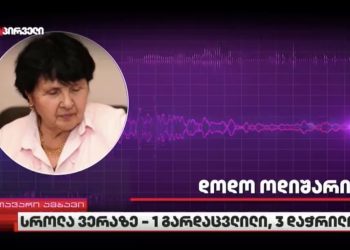 ,, ვუთხარი პოლიციიას, ეს ვერ არის კარგად და წაიღეთ ეს იარაღებითქო. წაიღეს და უკან დააბრუნეს” – ნიკა კაპანაძის დედა