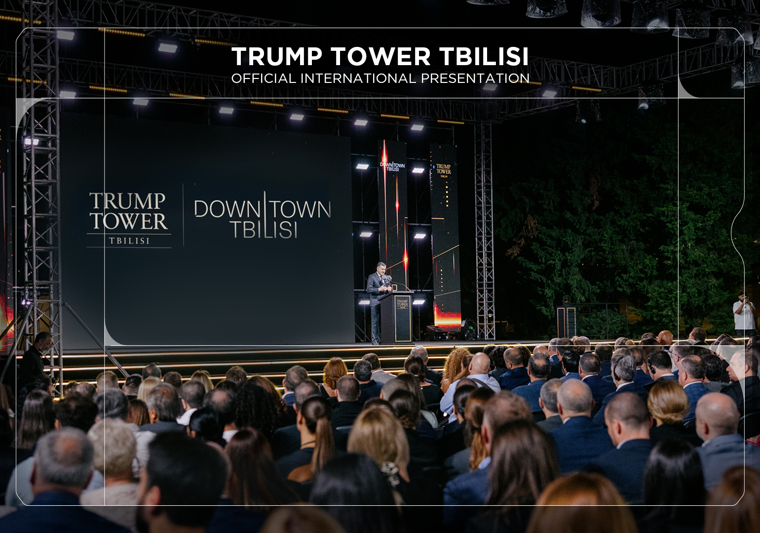 Archi Group-მა და INVIA-მ, პარტნიორებთან ერთად, Trump Tower Tbilisi-ის გრანდიოზული საერთაშორისო პროექტი წარადგინეს