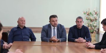 ცესკოს ხელმძღვანელი პირების შეხვედრა ვანის საოლქო საარჩევნო კომისიაში