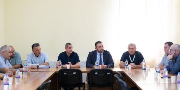 ცესკოს ხელმძღვანელი პირები ახმეტის საოლქო საარჩევნო კომისიას შეხვდნენ