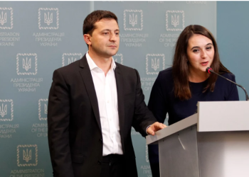 ზელენსკიმ ყოფილ პრესსპიკერს სანქციები დაუწესა