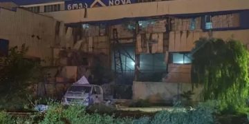 ფეიქრების ქუჩაზე, „ნოვას“ საწარმოში აფეთქება მოხდა