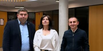 ადვოკატ ნინო.შავგულიძეს ასოციაციის პრეზიდენტმა პირადად მიულოცა გათავისუფლება