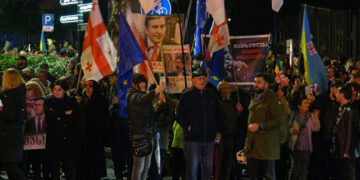 „საქართველო ივანიშვილის გარეშე“ – თსუ-თან საპროტესტო აქცია იმართება