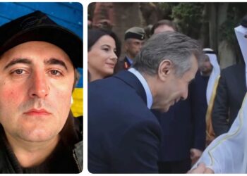“ნახეთ, როგორი მოწიწებით და მოკრძალებით ესალმება “ინვესტორს” ჩვენი ქვეყნის ჩრდილოვანი მმართველი!” – დავით ჩუთლაშვილი