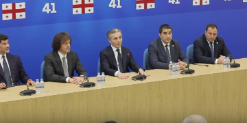 “ოცნების” შეხვედრა ივანიშვილთან – კადრები უმრავლესობის სხდომიდან