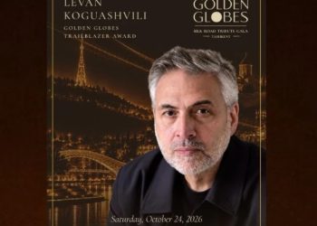 ლევან კოღუაშვილს „ოქროს გლობუსის“ ჯილდო გადაეცემა